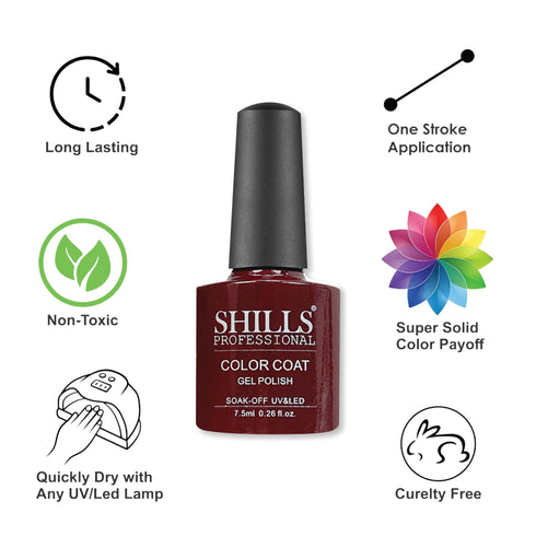 Shills Professional UV/LED Cool Gel Polish (M42-M82)