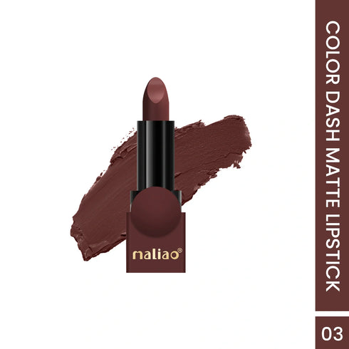 Maliao Color Dash Matte Lipstick | Longwear 24H Power