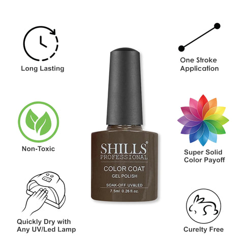 Shills Professional UV/LED Cool Gel Polish (M42-M82)