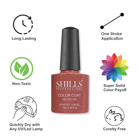 Shills Professional UV/LED Cool Gel Polish (M42-M82)
