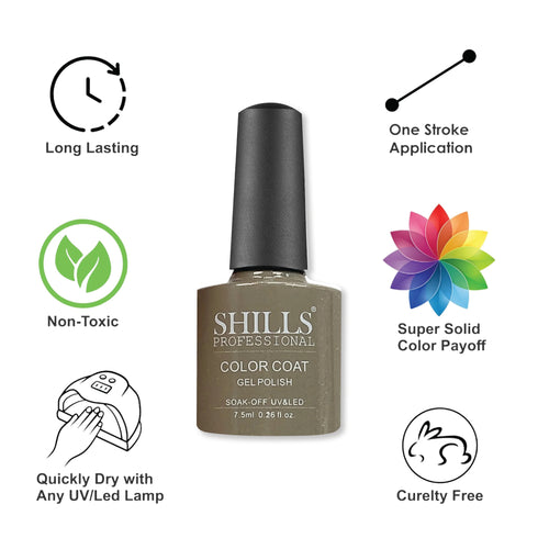 Shills Professional UV/LED Cool Gel Polish (M42-M82)