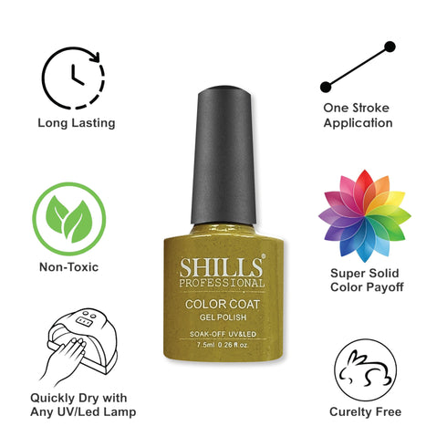 Shills Professional UV/LED Cool Gel Polish (M42-M82)