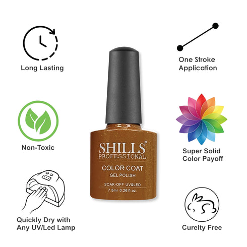 Shills Professional UV/LED Cool Gel Polish (M42-M82)