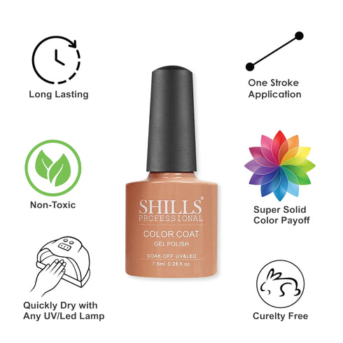 Shills Professional UV/LED Cool Gel Polish (M42-M82)