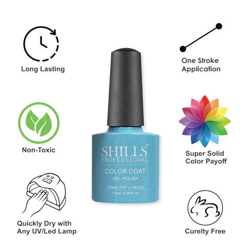 Shills Professional UV/LED Cool Gel Polish (M42-M82)
