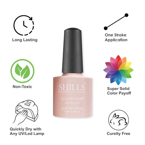 Shills Professional UV/LED Cool Gel Polish (M42-M82)