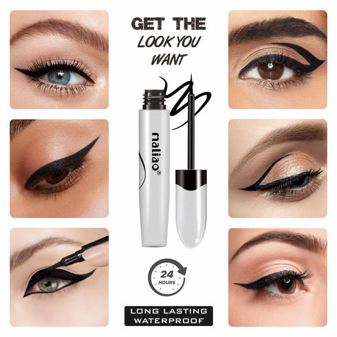 Maliao Waterproof Matte Eyeliner Jet Black