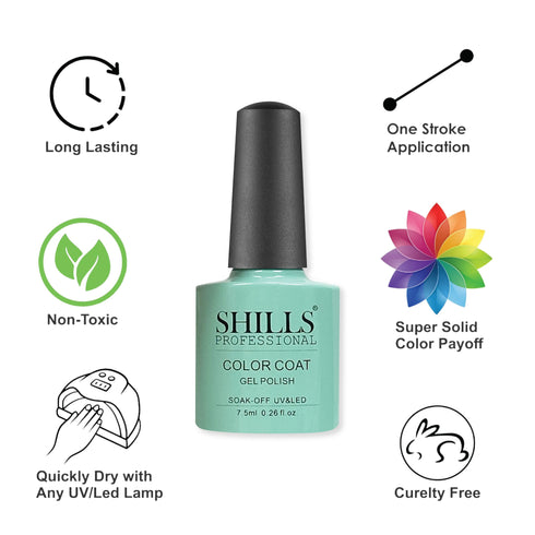 Shills Professional UV/LED Cool Gel Polish (M42-M82)