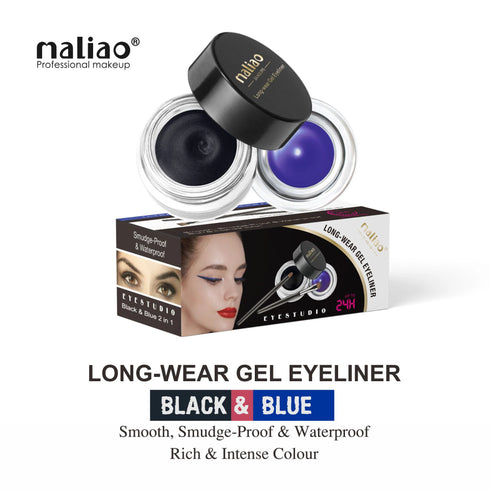 Maliao 2|in|1 Gel Eyeliner with Brush