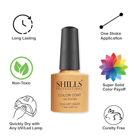 Shills Professional UV/LED Cool Gel Polish (M42-M82)