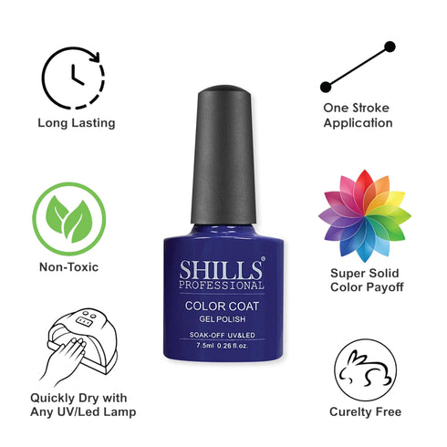 Shills Professional UV/LED Cool Gel Polish (M42-M82)