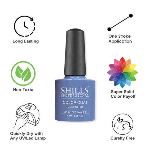 Shills Professional UV/LED Cool Gel Polish (M42-M82)