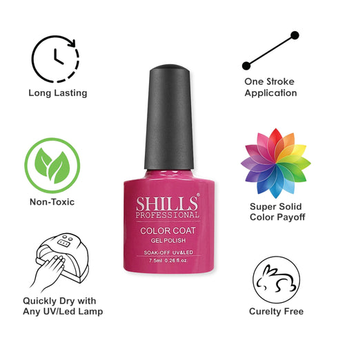 Shills Professional UV/LED Cool Gel Polish (M42-M82)