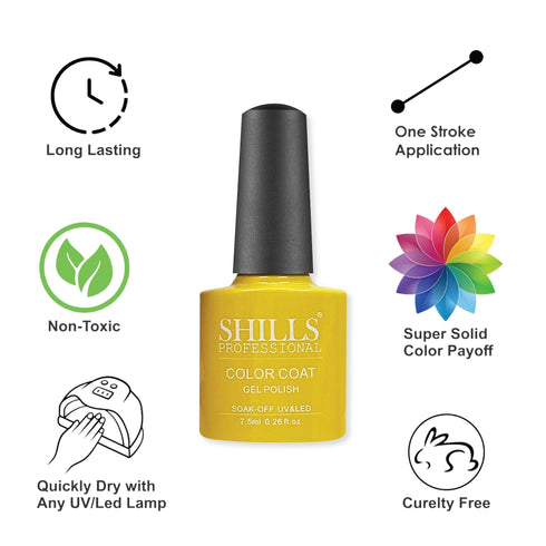 Shills Professional UV/LED Cool Gel Polish (M42-M82)