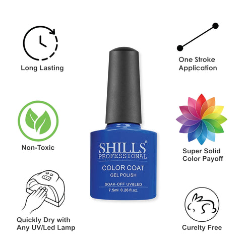 Shills Professional UV/LED Cool Gel Polish (M42-M82)