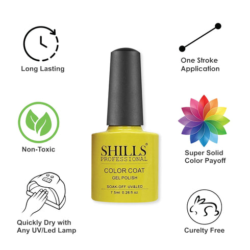 Shills Professional UV/LED Cool Gel Polish (M42-M82)