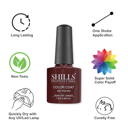 Shills Professional UV/LED Cool Gel Polish (M42-M82)