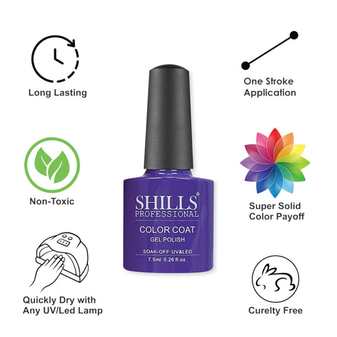 Shills Professional UV/LED Cool Gel Polish (M42-M82)