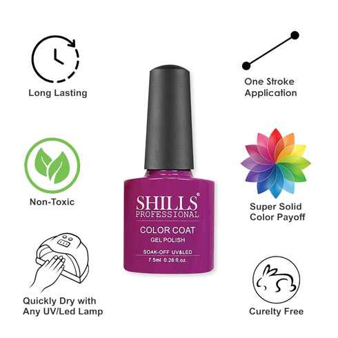 Shills Professional UV/LED Cool Gel Polish (M42-M82)