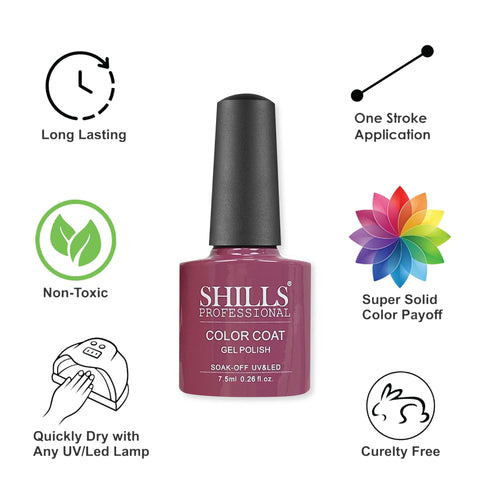 Shills Professional UV/LED Cool Gel Polish (M83-M101)