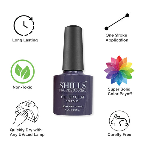 Shills Professional UV/LED Cool Gel Polish (M83-M101)