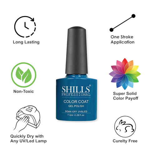 Shills Professional UV/LED Cool Gel Polish (M83-M101)