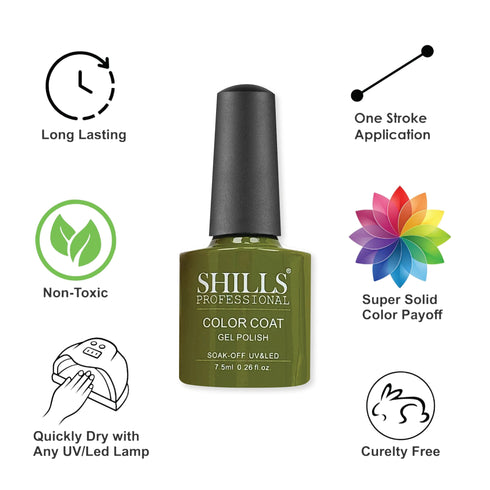 Shills Professional UV/LED Cool Gel Polish (M83-M101)