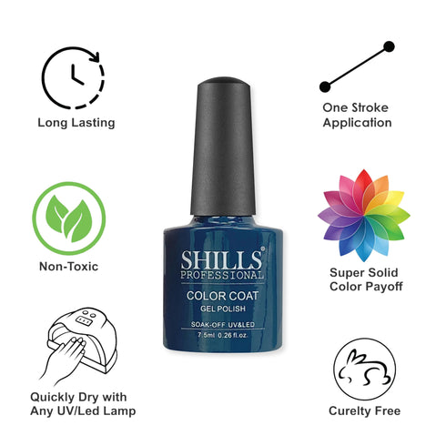 Shills Professional UV/LED Cool Gel Polish (M83-M101)