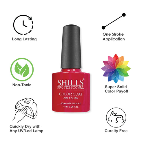 Shills Professional UV/LED Cool Gel Polish (M83-M101)