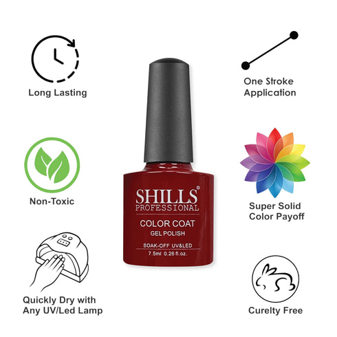 Shills Professional UV/LED Cool Gel Polish (M83-M101)