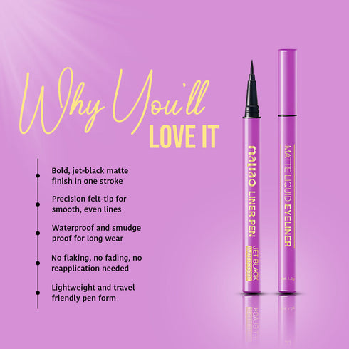 Maliao Liner Pen Matte Liquid Eyeliner