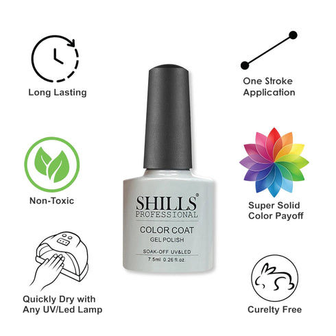 Shills Professional UV/LED Cool Gel Polish (M83-M101)