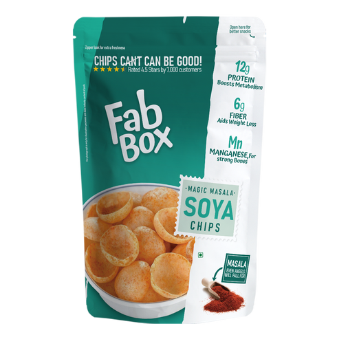 Fabbox Magic Masala Soya Chips
