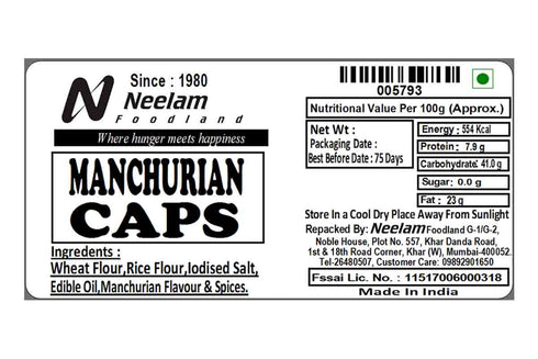 Neelam Foodland Manchurian Cap