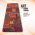 Wiselife Microfiber & Natural Rubber Yoga Mat - 6mm