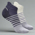 Heelium Bamboo Men Ankle Socks (Striped) - 2 Pairs