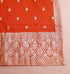 Miravan Womens Orange Embroidery Straigh Kurta with Palazzo and Dupatta set