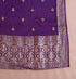 Miravan Womens Purple Muslin Stright kurta and palazzo with dupatta Suit set