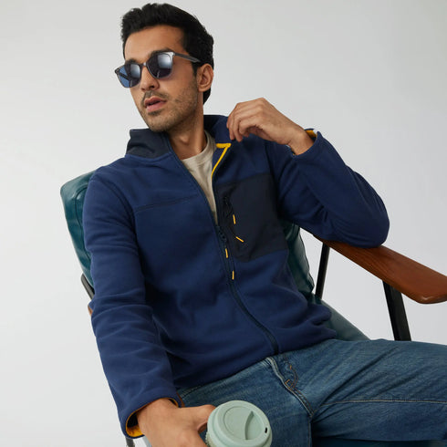 XYXX Alterra Fleece Jackets Midnight Blue