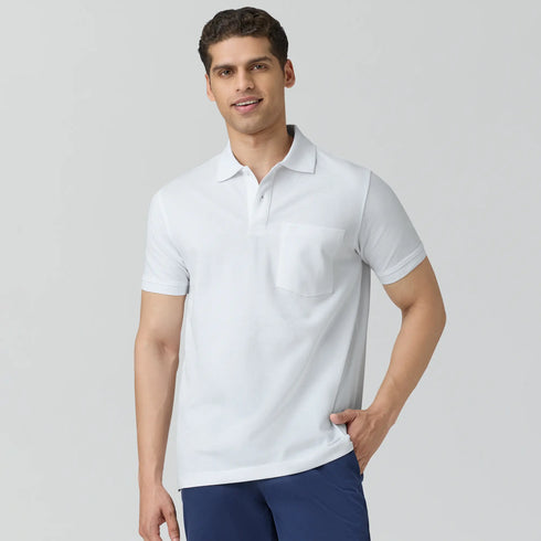 XYXX Code Polo T-shirts Polar White