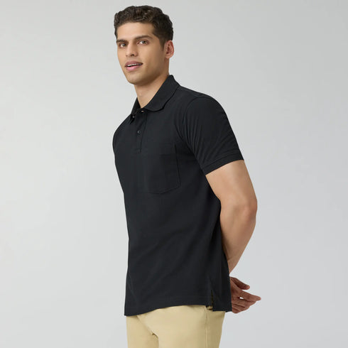 XYXX Code Polo T-shirts Pitch Black