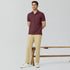 XYXX Code Polo T-shirts Merlot Maroon