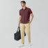 XYXX Code Polo T-shirts Merlot Maroon