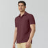 XYXX Code Polo T-shirts Merlot Maroon