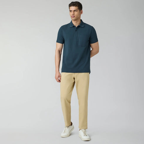 XYXX Code Polo T-shirts Isle Blue