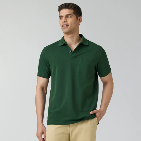 XYXX Code Polo T-shirts Basil Green
