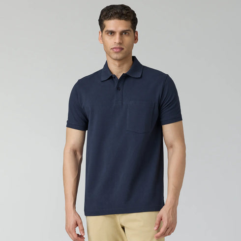 XYXX Code Polo T-shirts Midnight Blue