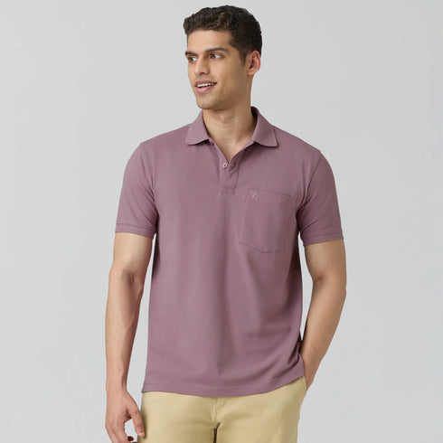 XYXX Code Polo T-shirts Rose Blush