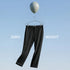 XYXX VELOCITY: Soft Stretch Pants - Relaxed Fit Pitch Black