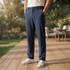 XYXX VELOCITY: Soft Stretch Pants - Relaxed Fit Midnight Blue